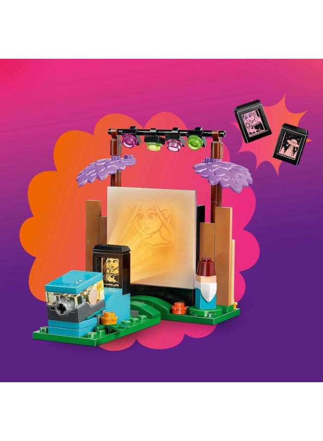 LEGO لعبة LEGO Friends لليلة فيلم الصداقة للفتيات من عمر 6 سنوات فما فوق - تشمل دميتين صغيرتين، وشاشة، وجهاز عرض ضوء - مجموعة بناء إبداعية - 42642 - Image 3